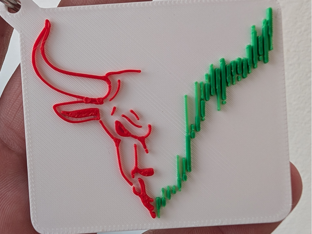 BULL RUN keychain