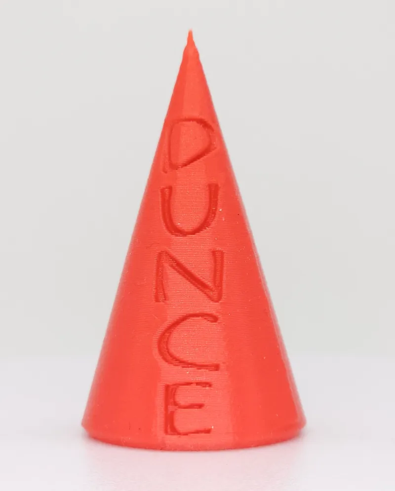 D20 Dunce Cap