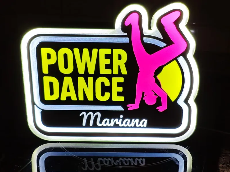 Power dance Light box