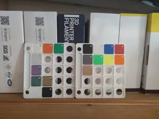 Bambu Swatch Book Page Remix