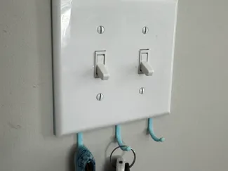 Light Switch Key Rack