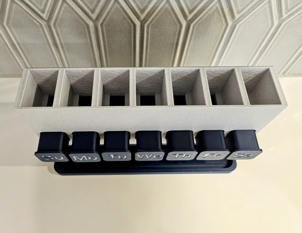 Days of the Week Pill Dispenser view 3