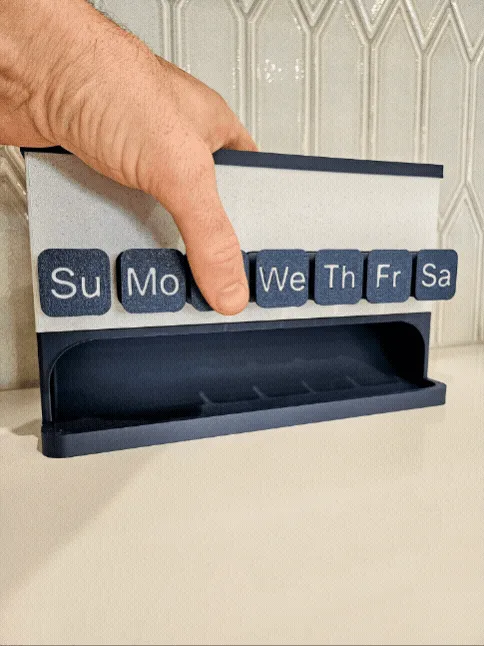 Days of the Week Pill Dispenser