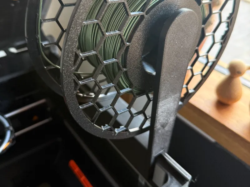 TPU-spoleholder til P2S med Sanja3D Riser