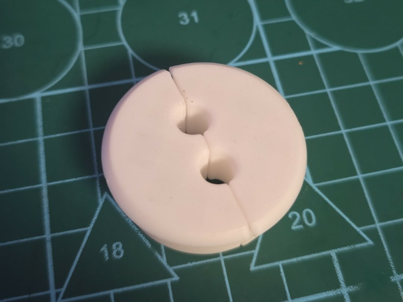 Wall mounting for hdmi cable 