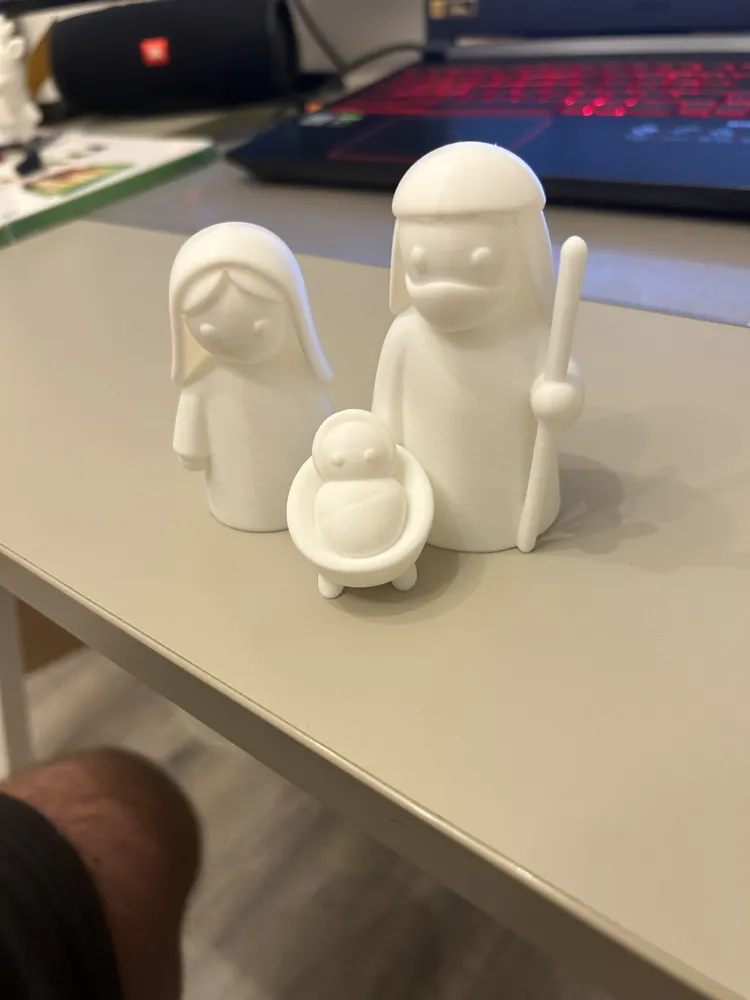 Minimalist Nativity Set Meme