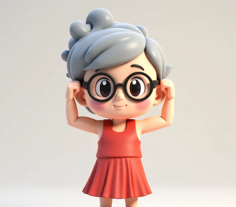 Grandma, old lady, figure - Free 3D Print Model - MakerWorld