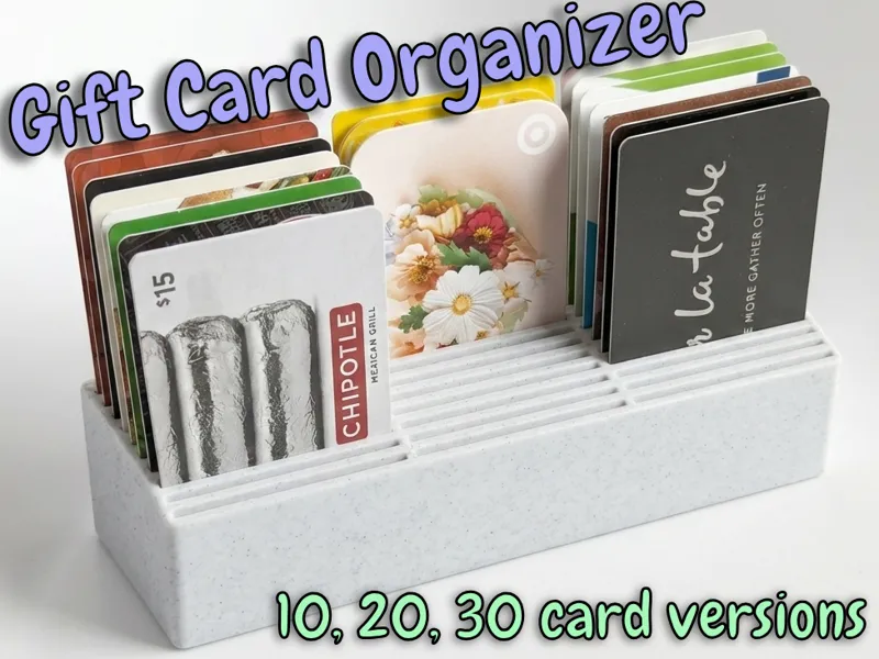 The Ultimate Gift Card Organizer