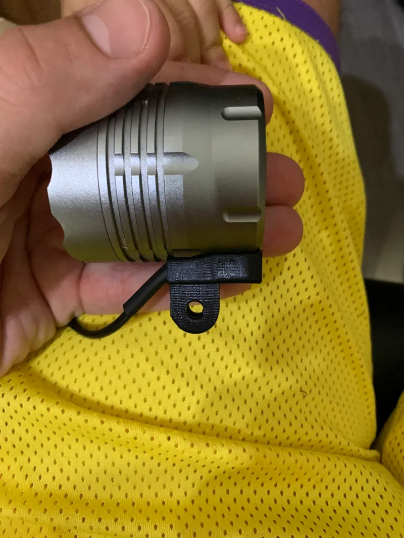Attacco gopro faro MTB by Tega3D