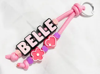 Chunky Letters and Beads Horizontal