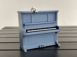Piano Music Box - Back panel for 30 notes