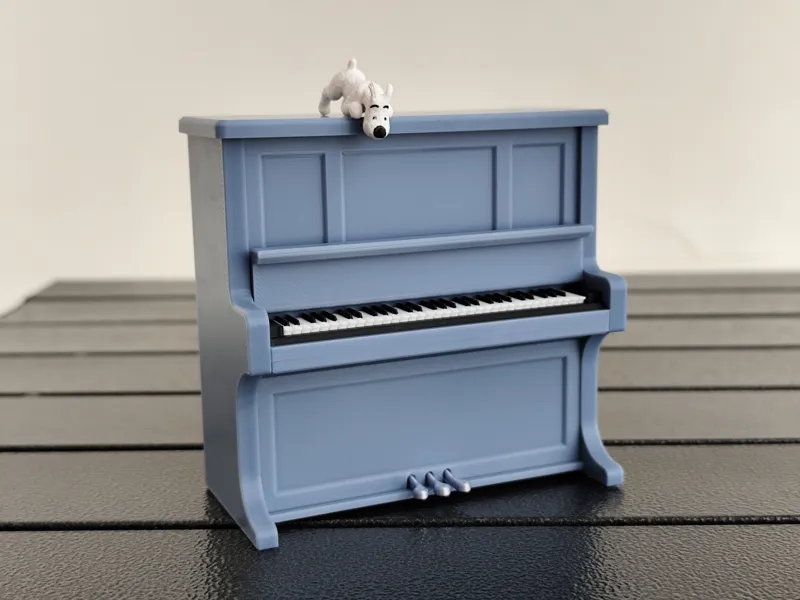 Piano Music Box - Back panel for 30 notes