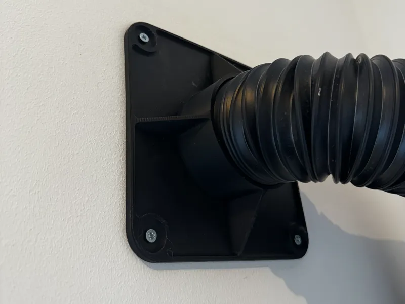 XTool 80mm Extractor Fan Wall Vent Bracket