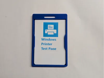 Compact ID Badge Holder