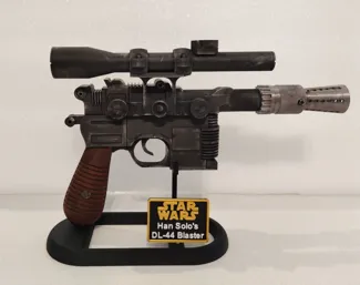 Han Solo DL-44 Blaster - A New Hope Version
