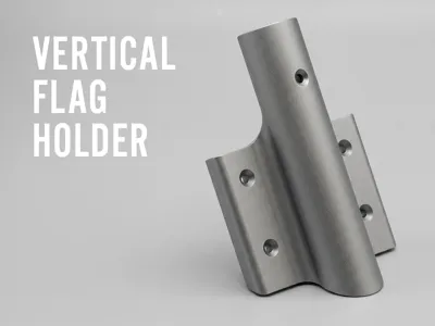Vertical Flag Holder