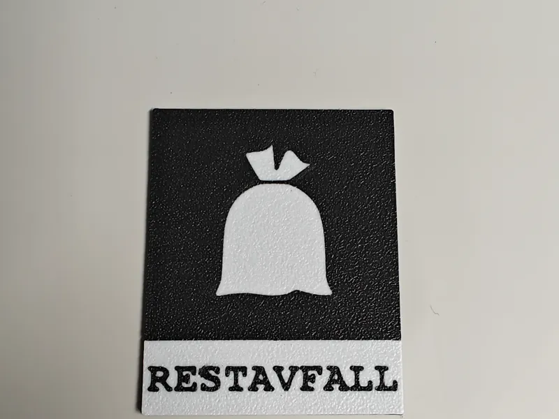 Restavfall källsortering