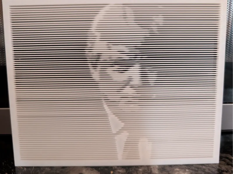 Trump halftone art