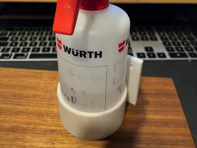 Würth spray bottle 500 ml Wall mount (Ø 75 mm)