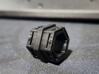 Honeycomb Storage wall removable coupler insert