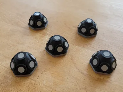 3D Scan Marker Magnet / Zip tie