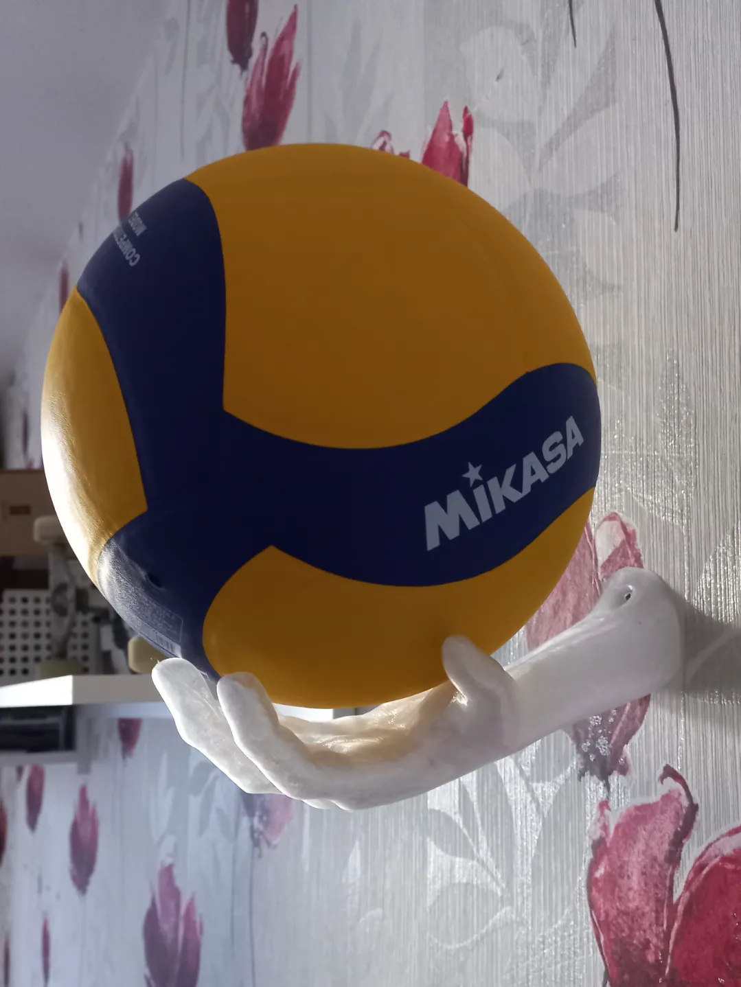 Wall mount ball holder Hand - Free 3D Print Model - MakerWorld