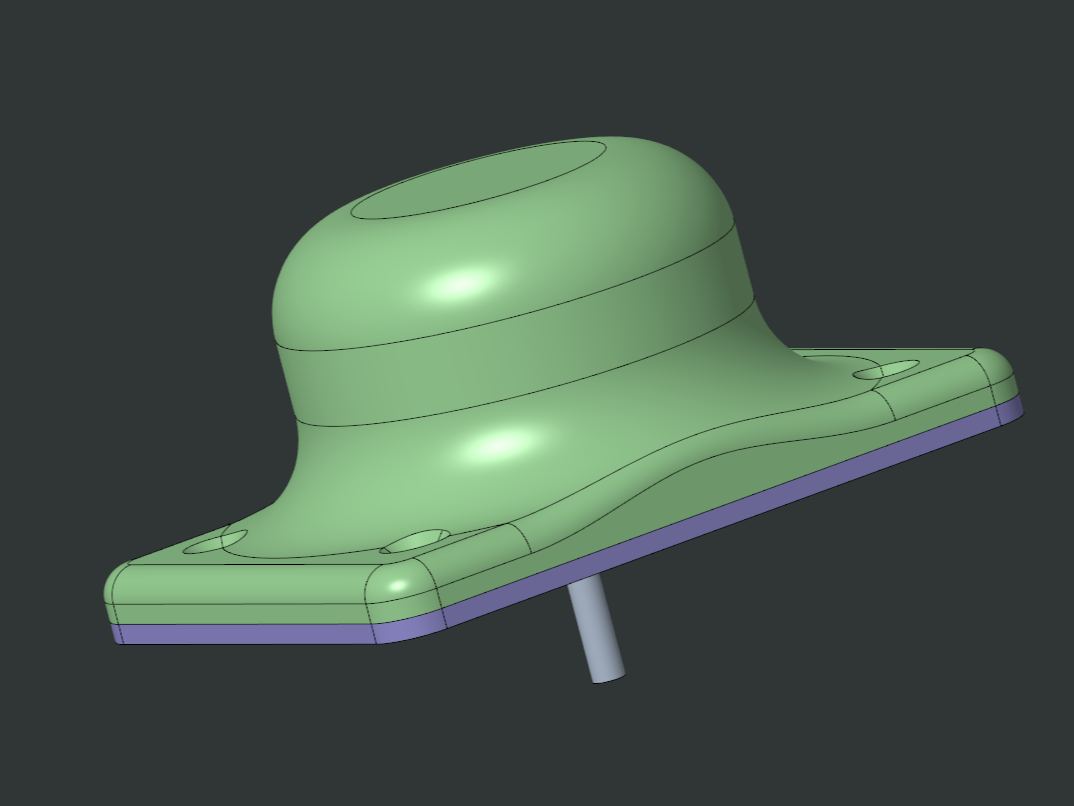 CL-SPW Antennen Gehäuse MK3