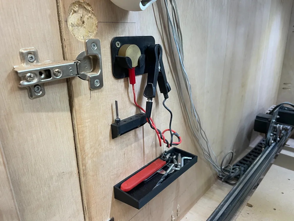 XCarve Z probe, Bites Holder & Tray by Foxwood MakerWorld