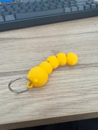 Porte-clés chenille articulée — photo 4