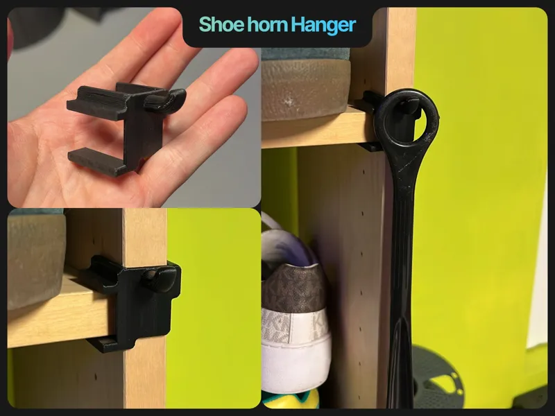 Shoe horn Hanger