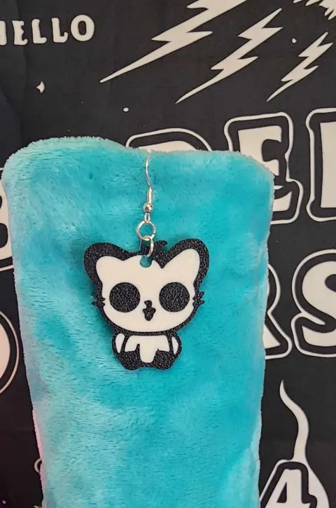 Cat earrings