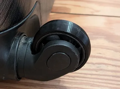 Tire replacement for suitcase wheel