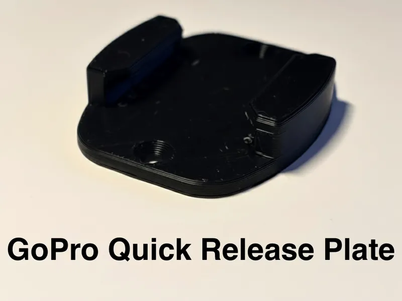 GoPro Quick Release Plate - Low Profile Mount