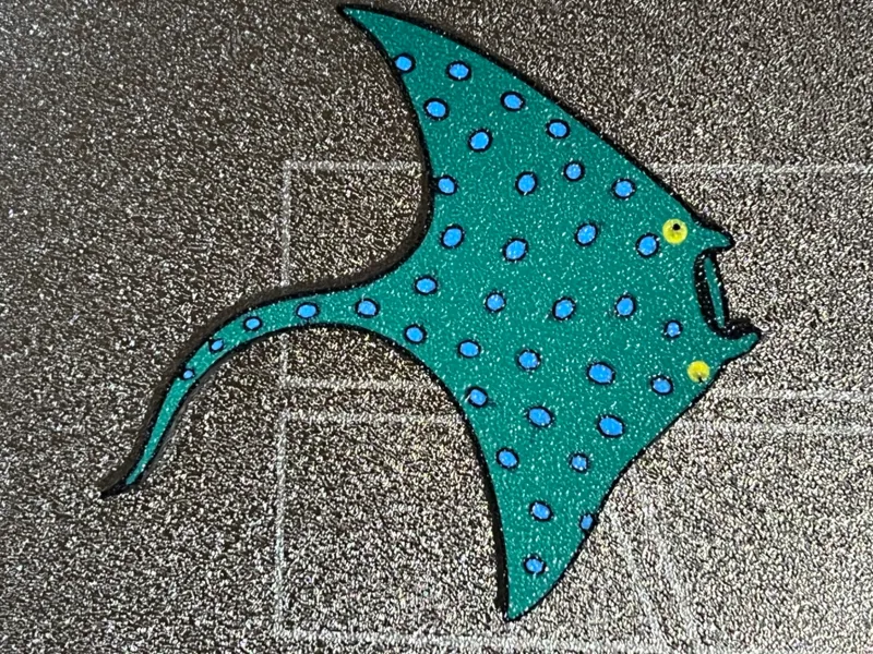 Manta Ray Rub a Dub Tactile Story Prop