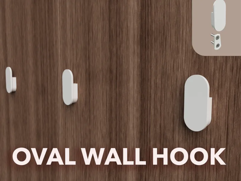 Wall Hook Oval