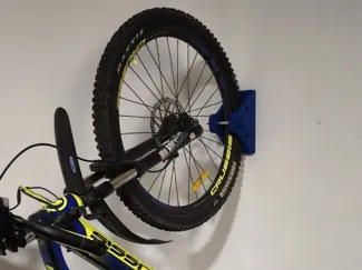 bike holder on the wall
