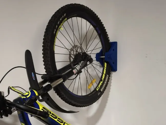 bike holder on the wall