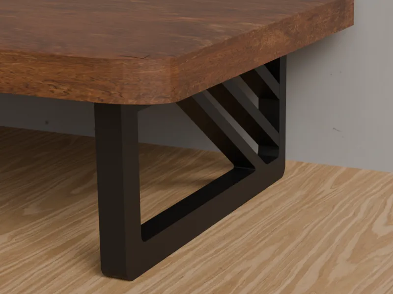 Modern monitor stand riser