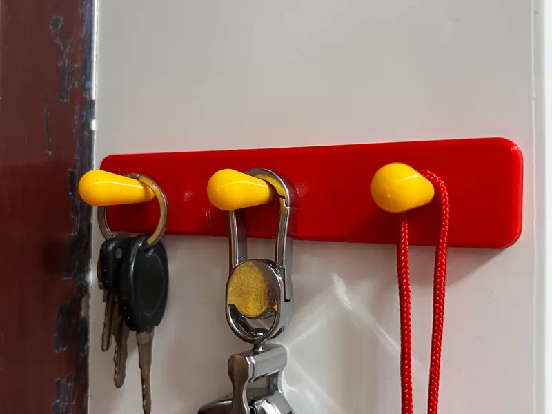 简易钥匙挂钩（key holder）