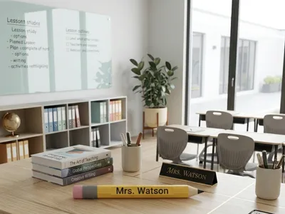 Giant Pencil Name Plate