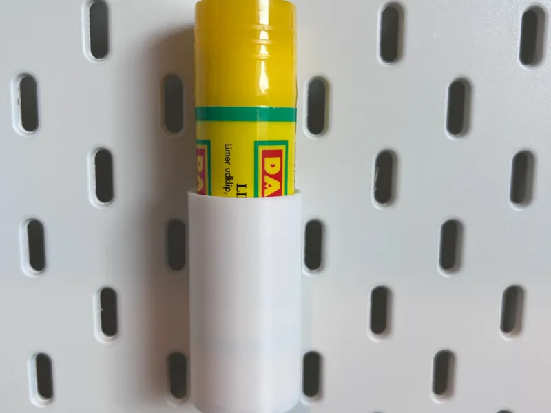 Ikea skadis glue holder 
