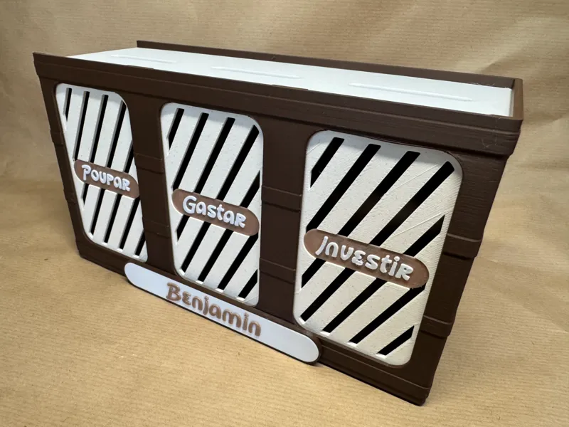 3S Money Bank - Save, Spend, Share