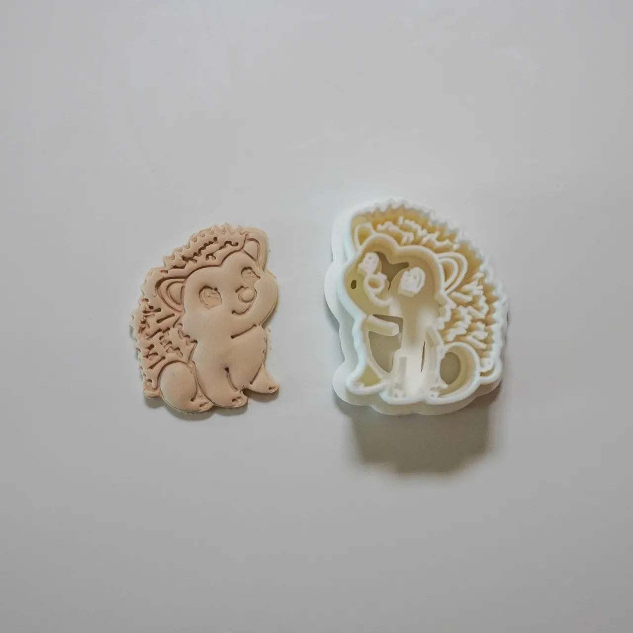 Hedgehog Polymer Clay Cutter Earrings Necklaces view 3