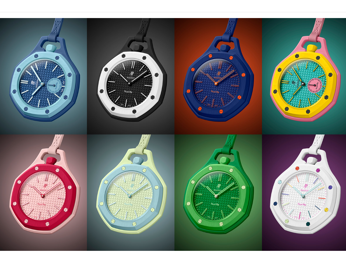 Audemars Piguet x Swatch Royal Pop - Wall Clock