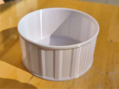 Material-Saving 10x10x5cm Water Bowl for Sub-adult Reptiles, Storage Box Ornament
