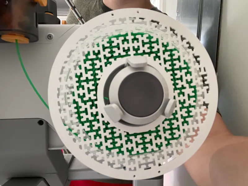 Infill Inspired Spool (Hilbert Curve) 200g Edition
