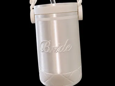 Bride Bucket Koozie