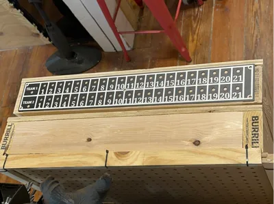 Scoreboard for cornhole boards