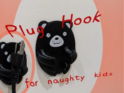 Bear kids Plug hook