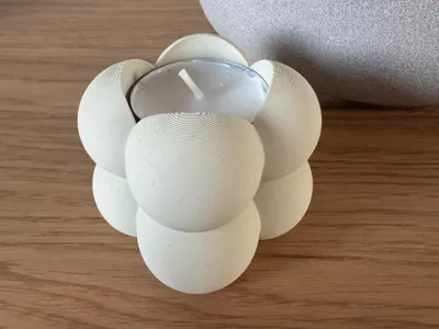 Bubblecandle Holder 2x2